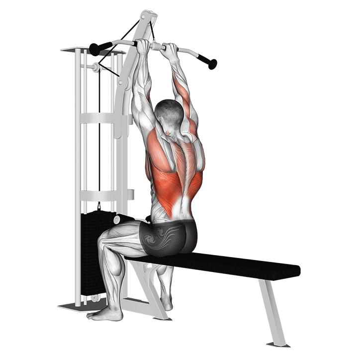 Cable Close Grip Front Lat Pulldown